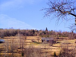 Part of Młada Hora village