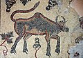 Mosaic: zebu (humped ox)