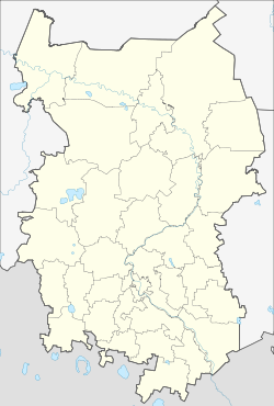 1st Fominovka is located in Omsk Oblast
