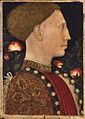 Profil Pisanello: Porträt des Lionello d’Este, 1441