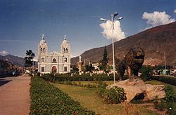 San Sebastian church in Huánuco