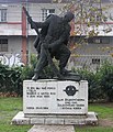 Monument dedicated to anti-fascist railway workers of Rijeka, Croatia during WWII