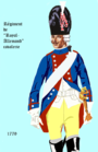 Régiment Royal-Allemand cavalerie 1779 - 1786