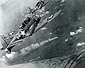 U.S. Douglas SBD Dauntless dive bombers at Midway
