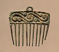 Shajing Culture Bronze Comb