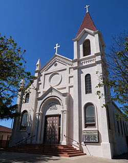 The Falasco Arts Center, housed in the historic St. Joseph's Church, Los Banos