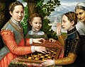 Image 12Sofonisba Anguissola, The Chess Game, 1555, National Museum, Poznań, Poland (from Chess in the arts)