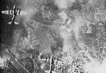 US Air Force bombing in 1944