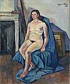 Nude Woman with a Blue Shawl (1930)