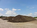 Image 59Alignment of several compost piles on a composting facility in France (from Garden design)