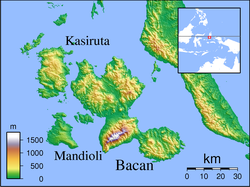 Amasing Hill is located in Bacan Islands