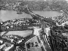 Aerial photo from 1920