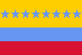 Flagge der Dritten Republik von 1817 bis 1819