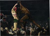George Bellows, Both Members of This Club 1909, National Gallery of Art