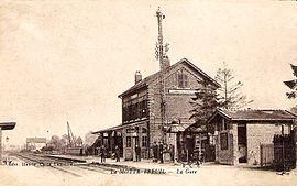 The railway station of Lamotte-Breuil