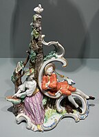 Franz Anton Bustelli, Rococo Nymphenburg Porcelain group