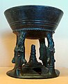 Etruscan caryatid chalice, c. 620–560 BC