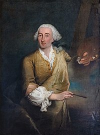 Portrait of Francesco Guardi by Pietro Longhi