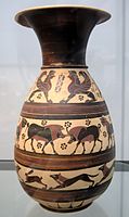 Corinthian orientalising jug, c. 620 BC, Antikensammlungen Munich