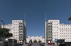 Wohnhausanlage Friedrich-Engels-Platz in der Brigittenau (1930–1933)