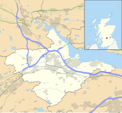 Larbert is located in Falkirk