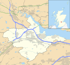 Larbert is located in Falkirk