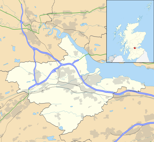Falkirk (council area) is located in Falkirk