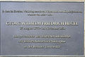 Gedenktafel für Georg Wilhelm Friedrich Hegel, Am Kupfergraben, Berlin-Mitte, gestiftet von Dr. Silvio Bianchi