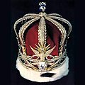 Imperial Crown of the Central African Empire — the Imperial Crown worn by Emperor Bokassa I at his coronation in 1977