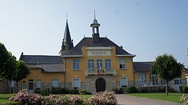 The town hall in Ville-en-Selve