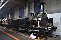 Erhaltene Esslingen-Lokomotive No. 306 von 1856 im Eisenbahnmuseum Mulhouse