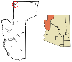 Location in Mohave County, Arizona