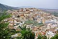 The town of Moulay Idriss Zerhoun