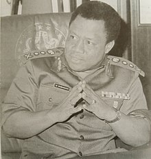 Presidential portrait of Ibrahim Babangida