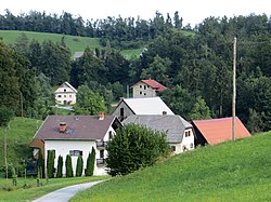 The hamlet of Kal in Pečine