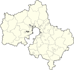 Bolshiye Vyazyomy is located in Moscow Oblast