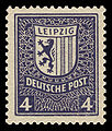 Leipzig, Stadtwappen 1946, MiNr. 157