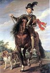 Equestrian portrait of King Sigismund III of Poland, by Peter Paul Rubens, 1624