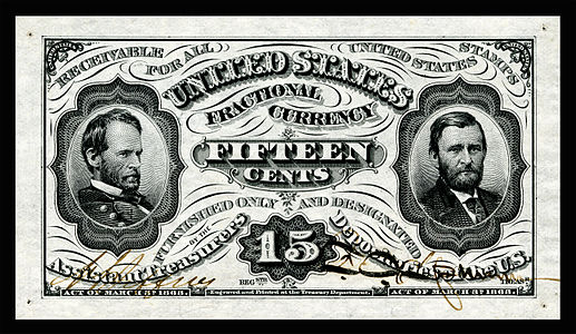 Tecumseh-Sherman note (at Fractional currency; nominated)