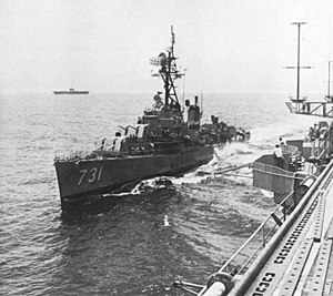 Die USS Maddox im Südchinesischen Meer