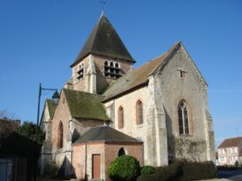 The church in Sennely