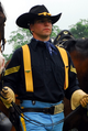 Uniform of a sergeant in the 1st Cavalry Division Horse Cavalry Detachment