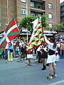 Parade in Abadiño, Biscay.