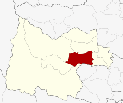 District location in Uthai Thani province
