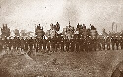 Siamese army during Haw wars in 1875