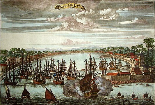 Dutch Colombo, based on an engraving of circa 1680