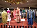 A variety of cultural clothing from across India, but common throughout the Indian subcontinent, including lehengas, cholis, salwar kameez, and dupatta