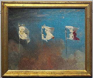 Les Drapeaux (The flags), 1830.