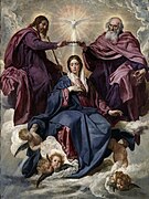 Velázquez, Crowning of the Virgin, 1645