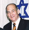 Israeli Prime Minister Ehud Olmert (pictured) and Defense Minister Ehud Barak were included in a list of surveillance targets used by the GCHQ and the NSA.[176]